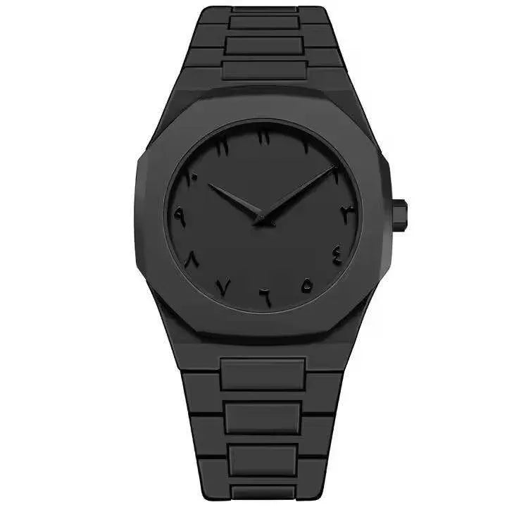 Arabic Aura watch 2025 New Arabic Men’s Aura Watch Black Modern Creative Design