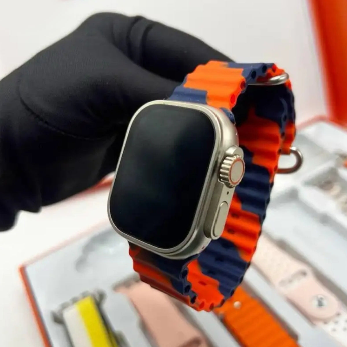 7 in 1 Smart Watch - 7 Straps Smart watch Ultra watch 8 for Gift - 7in1 Smart watch for Boys