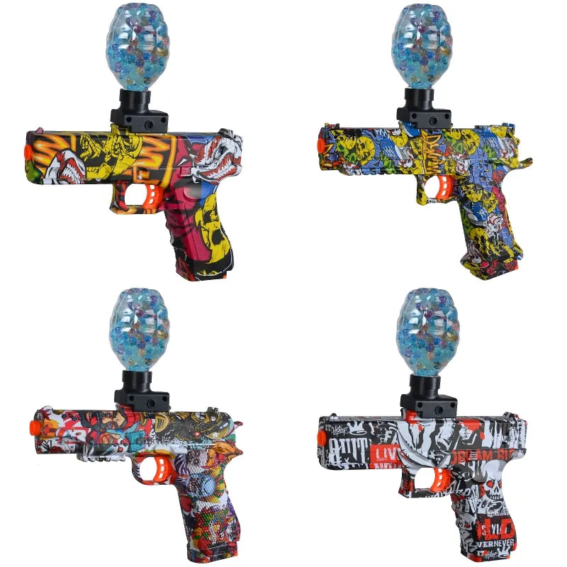 Electric Gel Blaster Glock Gun Toy Automatic Rechargeable Toy gun Electric Shooting Childre