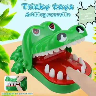 Crocodile Teeth Toys Game, Crocodile Biting Finger Dentist Games for Kids