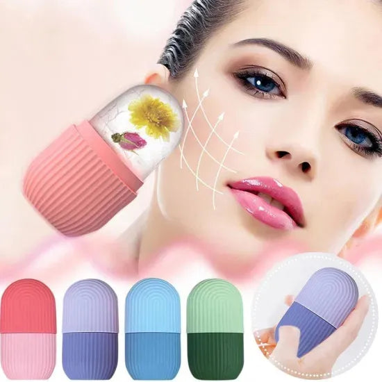 BEAUTY ICE ROLLER FOR FACE MASSAGER & EYE REUSABLE FACE ROLLERS FACIAL