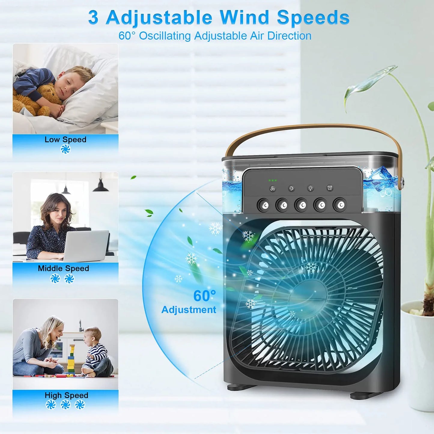 Portable Air Conditioner Fan