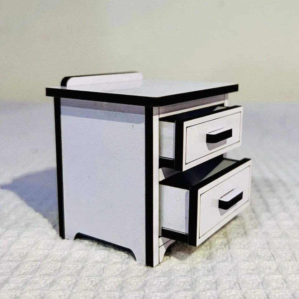 1:12 Scale Bedroom Set For doll House Furniture  | kidd